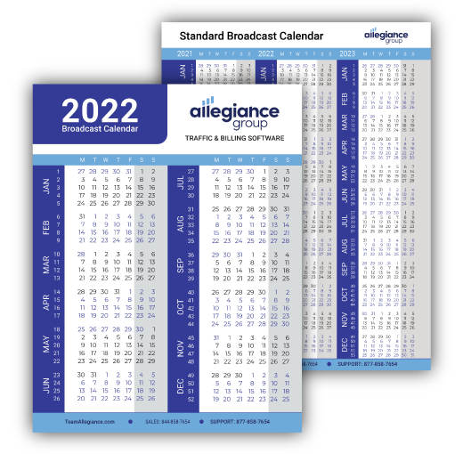 2022 broadcast calendar preview