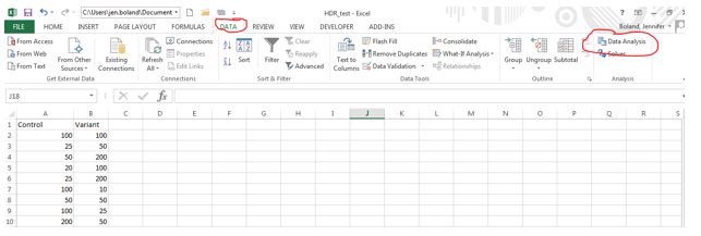 testing-datanalysis