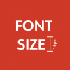 font size icon