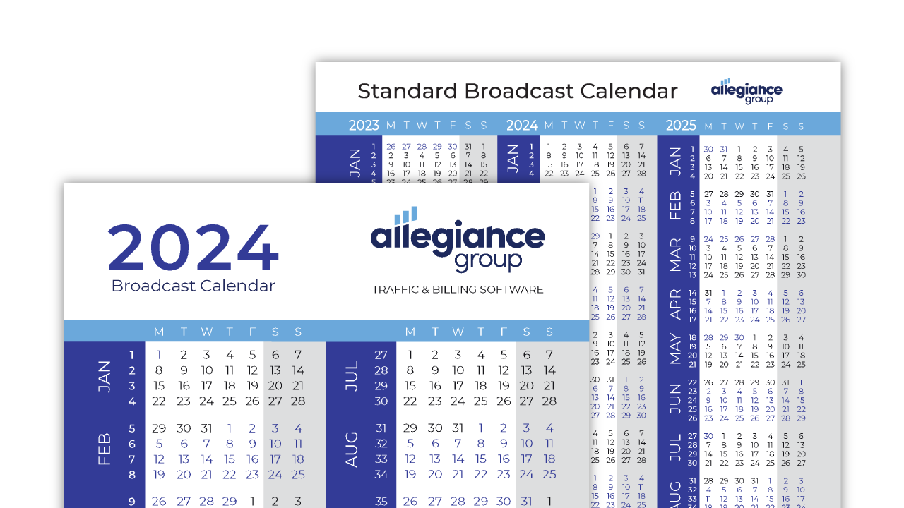 broadcast calendar