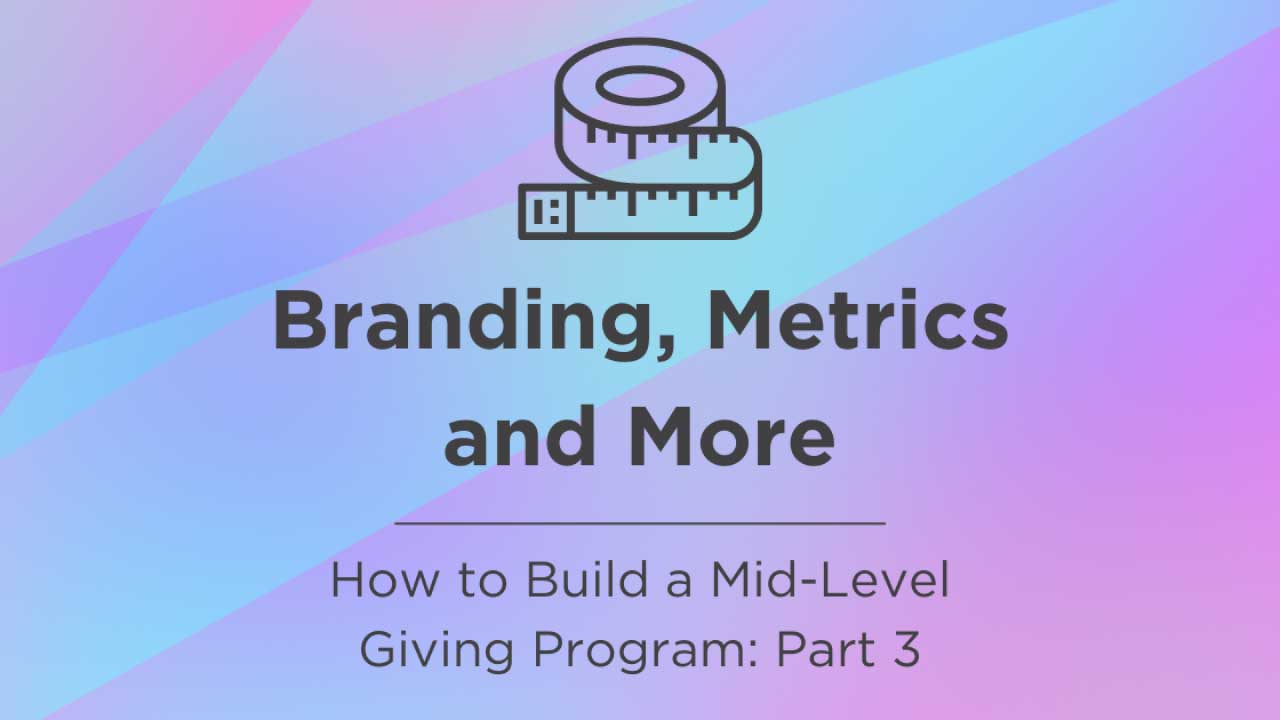 Branding, Metrics and More
